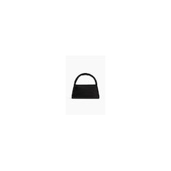 Bolso con borde en tejido peluche