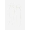 2-pack Ligas para el cabello con moño