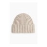 Gorro en tejido acanalado