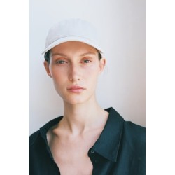 Gorra en sarga lavada