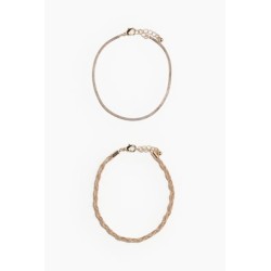 2-pack Pulseras para el tobillo