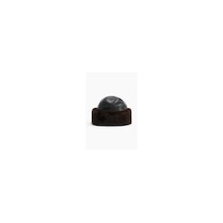 Gorro revestido con borde de pelo sintético